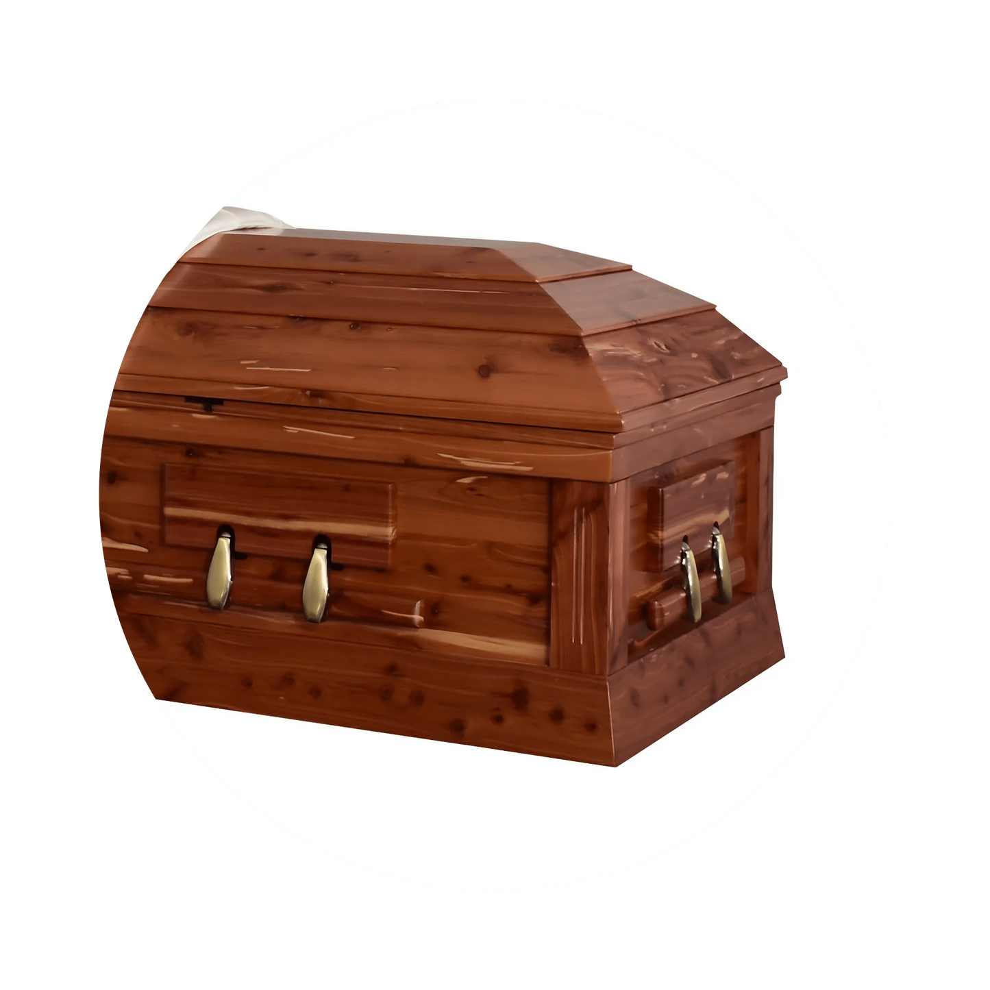 Jasper (Cedar) | Solid Cedar Wood Casket