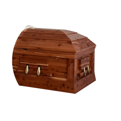 Jasper (Cedar) | Solid Cedar Wood Casket