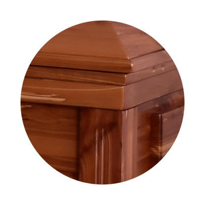 Jasper (Cedar) | Solid Cedar Wood Casket