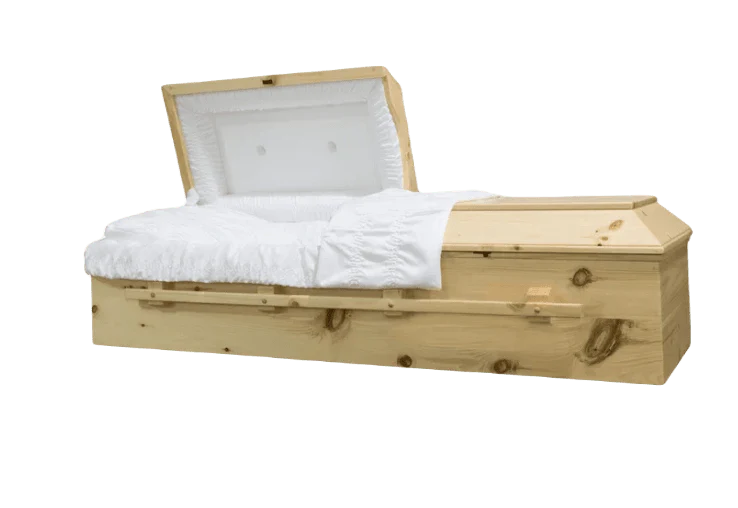 Lancaster (Pine) | Traditional Natural Pine Casket