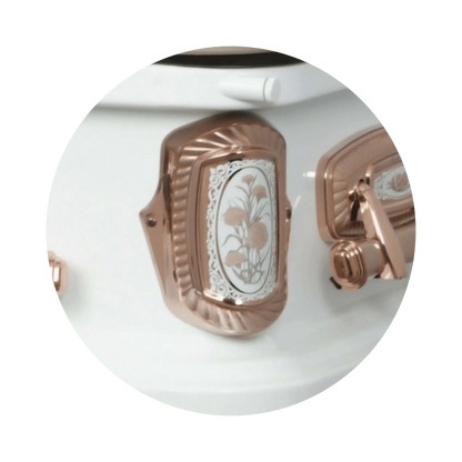 Matriarch | White Steel Casket with Pink Interior
