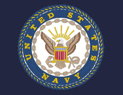 Veteran Select | Navy Dark Blue Steel Casket with Dark Blue Interior
