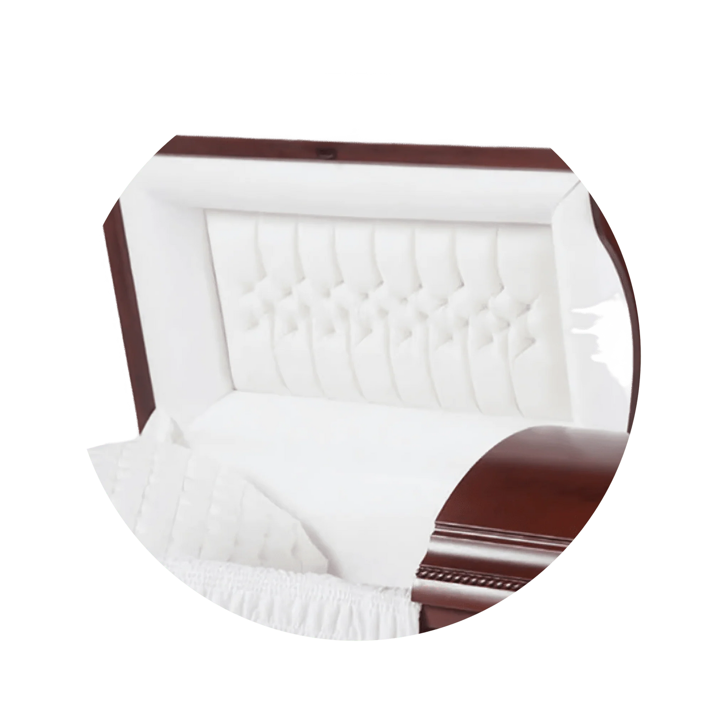 Newton (Poplar)| Poplar Casket with Velvet Interior