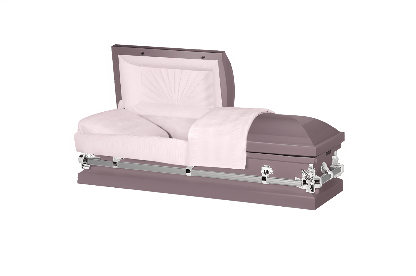 Steel Pet Casket | Orchid (Pink)