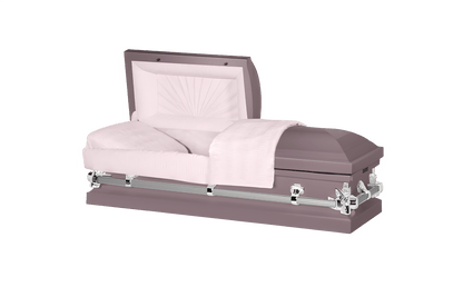Steel Pet Casket | Orchid (Pink)