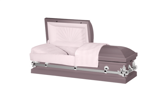 Steel Pet Casket | Orchid (Pink)