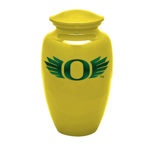 Oregon Winged O - Yellow Adult Urn