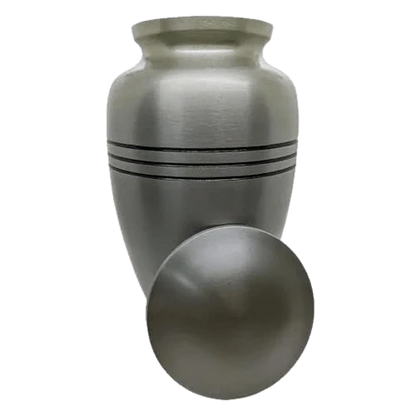 XL Cremation Urn - Silver (Pewter)