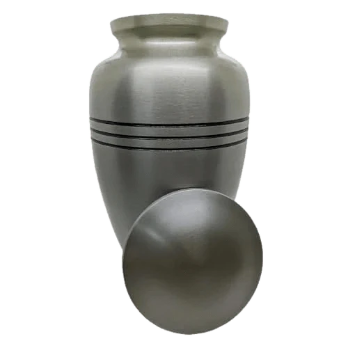 XL Cremation Urn - Silver (Pewter)