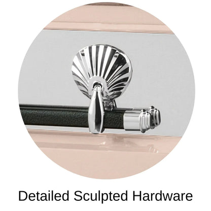 Detailed Sculpted Hardware Of Titan Reflection Series Casket 
