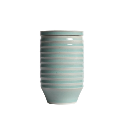 Solstice X Culp Pottery | Raya Celadon Keepsake Urn