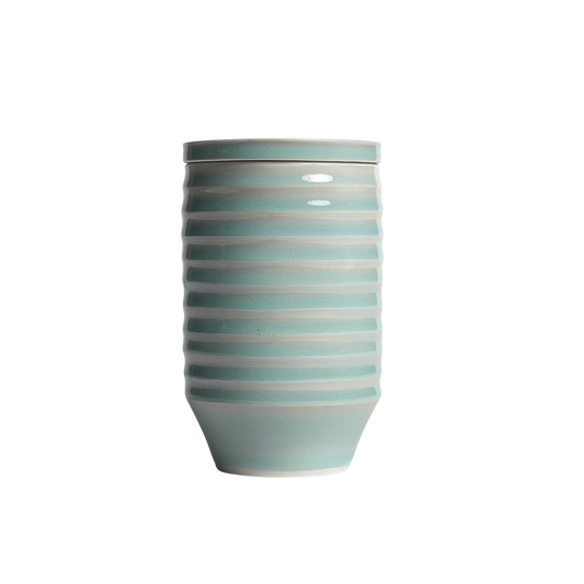 Solstice X Culp Pottery | Raya Celadon Keepsake Urn