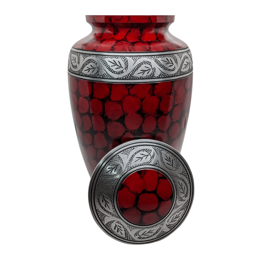 Cremation Urn - Red