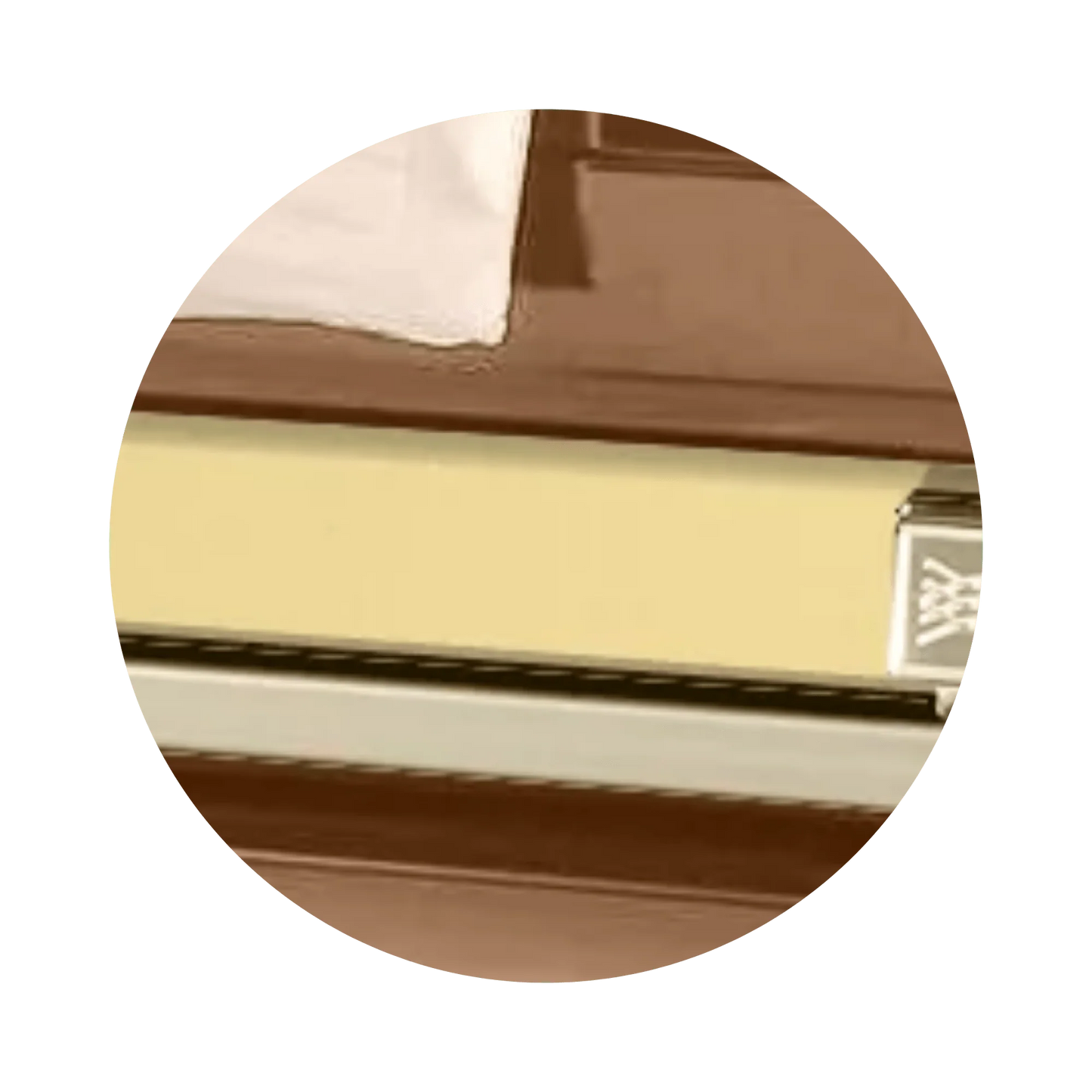 Reflections XL | Copper Steel Oversize Casket with Rosetan Interior