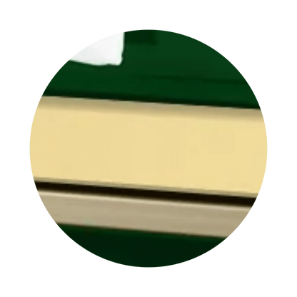 Reflections XL | Green Steel Oversize Casket with White Interior