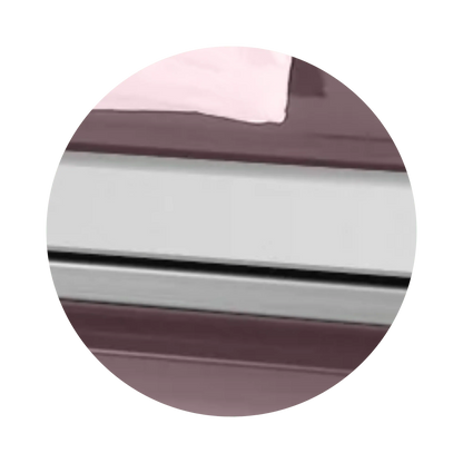 Reflections XL | Orchid Steel Oversize Casket with Pink Interior
