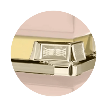 Reflections XL | Pink Steel Oversize Casket with White Interior