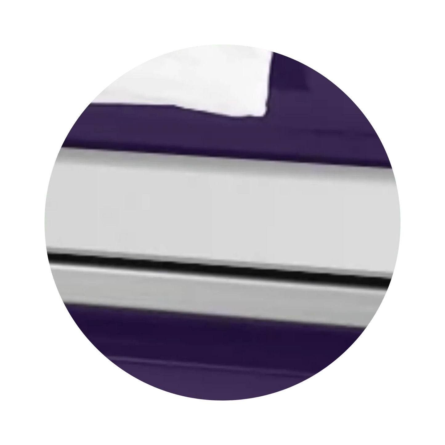 Reflections XL | Purple Steel Oversize Casket with White Interior