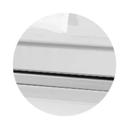 Reflections XL | White Steel Oversize Casket with White Interior