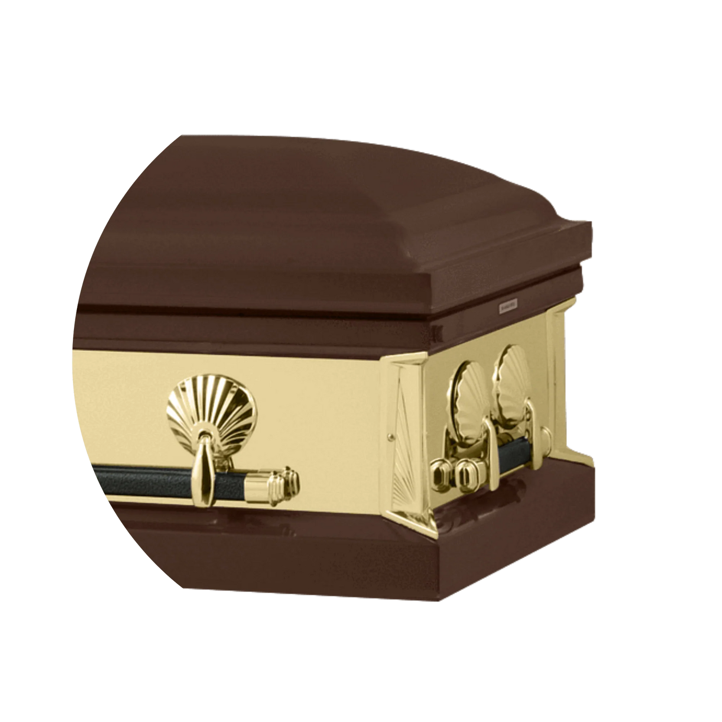 Reflections Series | Bronze Steel Casket with Rosetan Interior