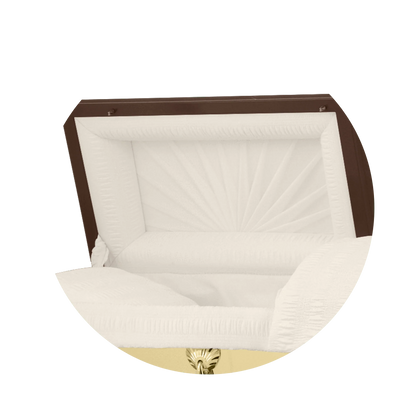 Reflections Series | Bronze Steel Casket with Rosetan Interior