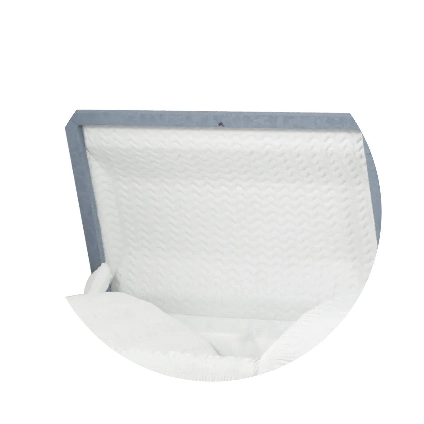 Rounded-Top Cloth | Cloth-Covered Casket