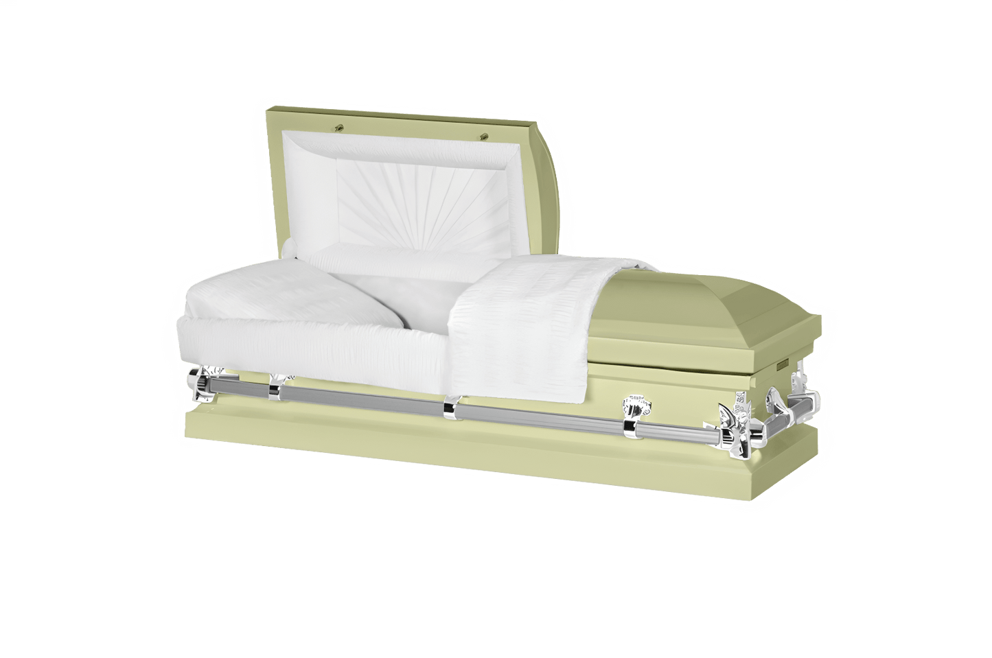 Steel Pet Casket | Soft Yellow