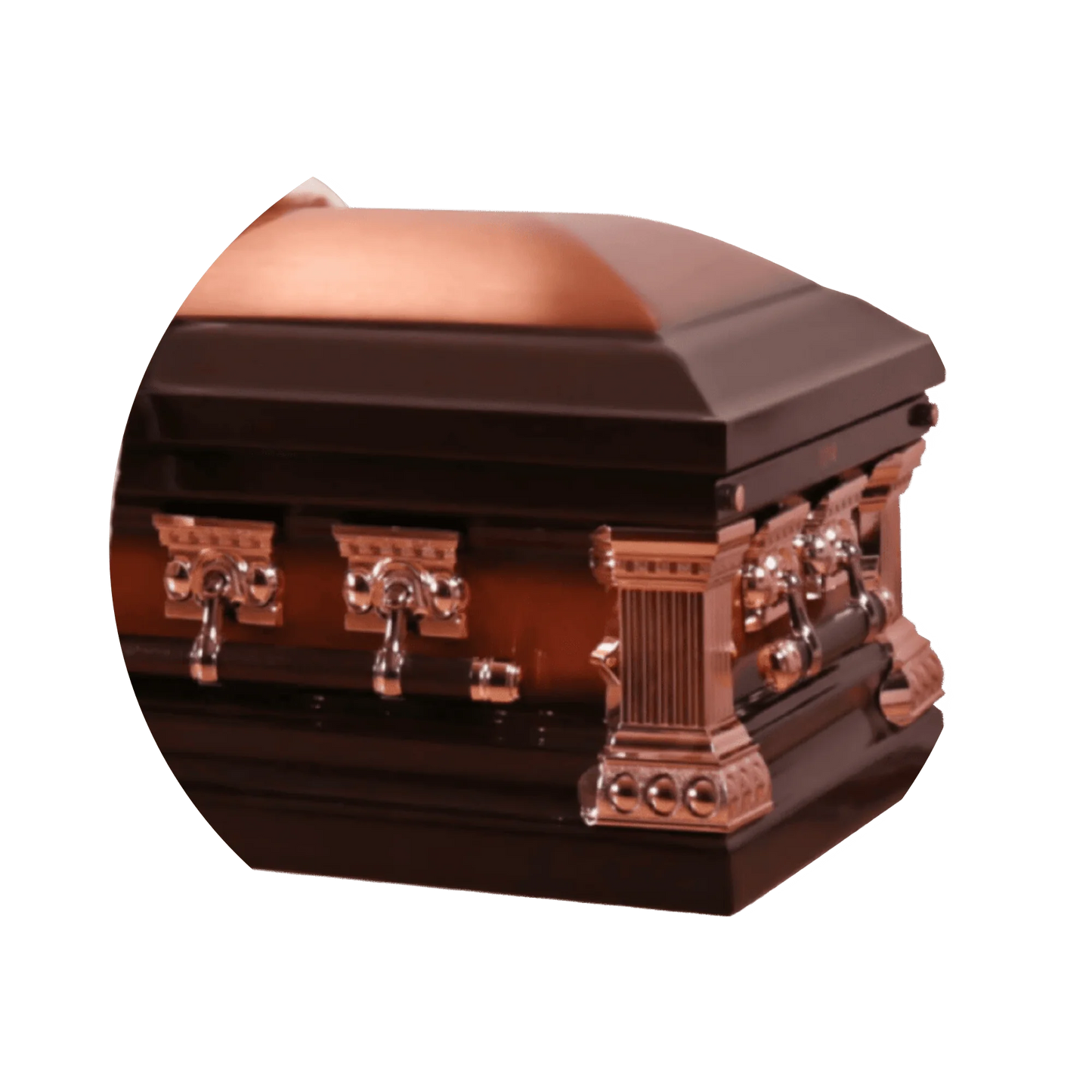 Lafayette Solid Copper Casket (32 oz) | Solid Copper Casket