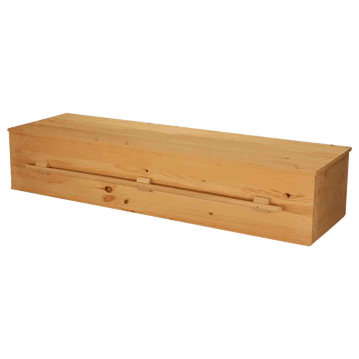 Titan Casket Eco Pine Series Casket With Shadow