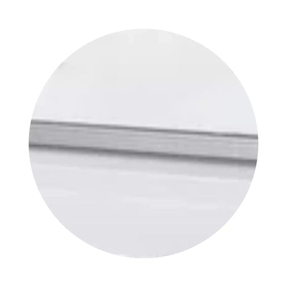 Andover Series | White Steel Casket with White Interior and Gray Hardware