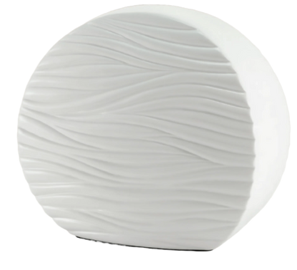 Windham Soft Waves Gloss White Adult Urn