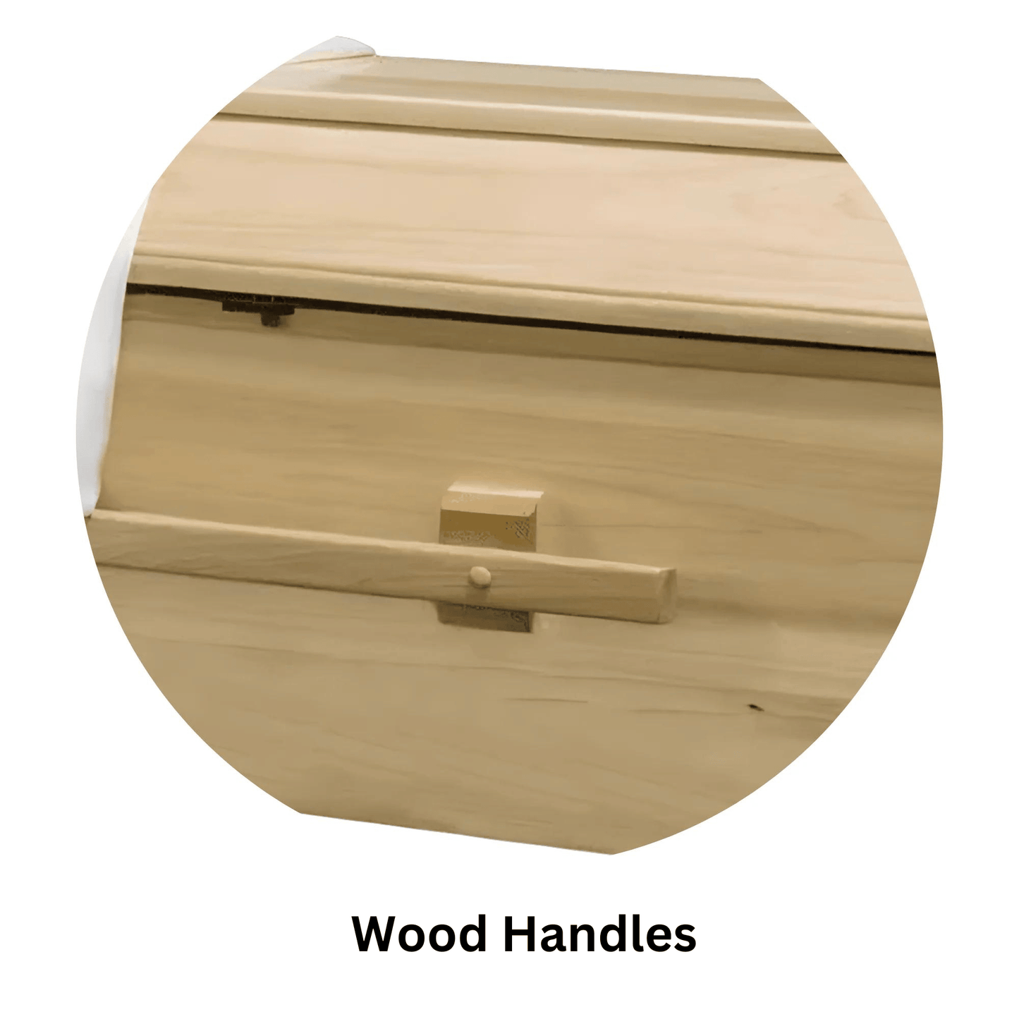 Lancaster (Pine) | Traditional Natural Pine Casket