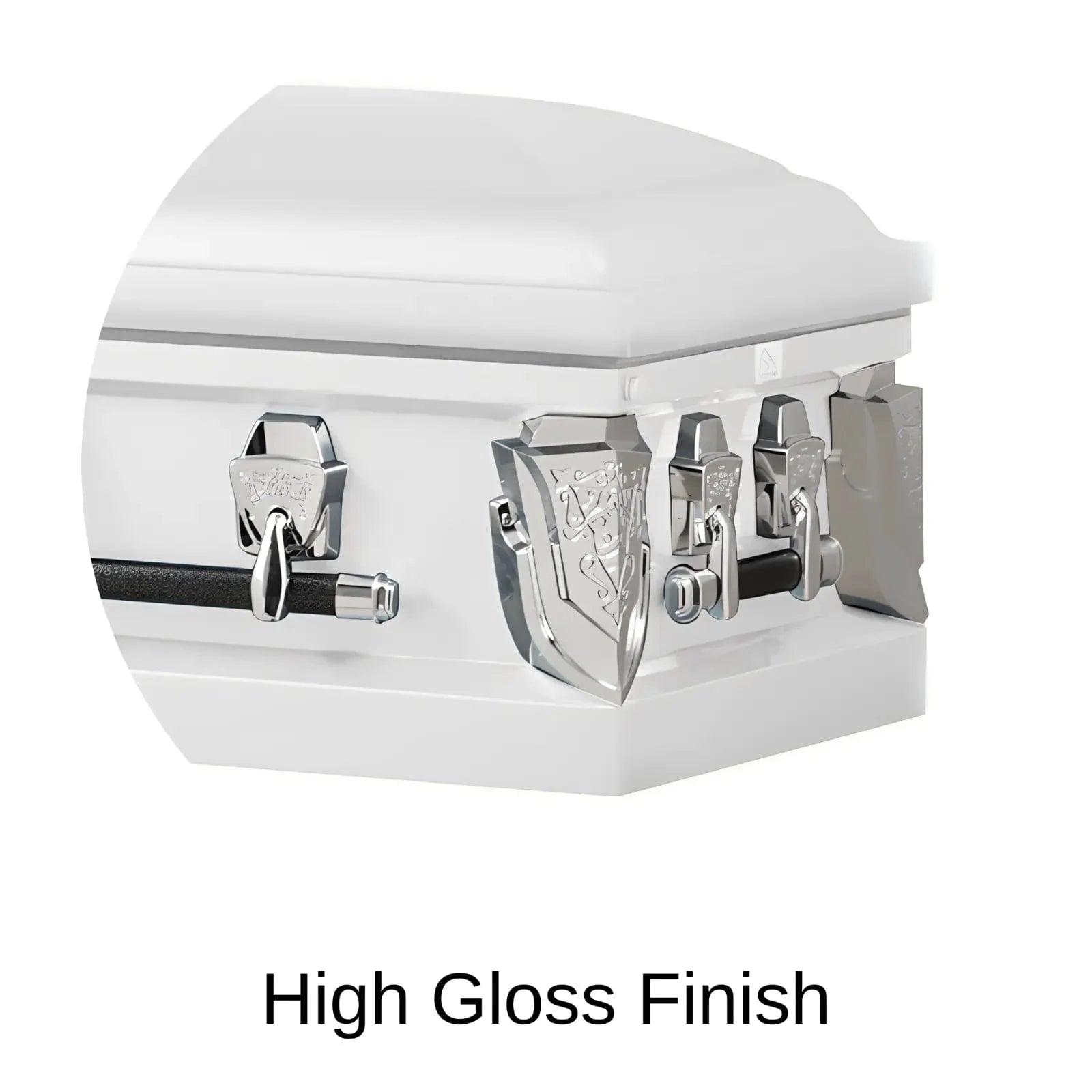 High Gloss Finish Of Titan Cambridge Series Casket 