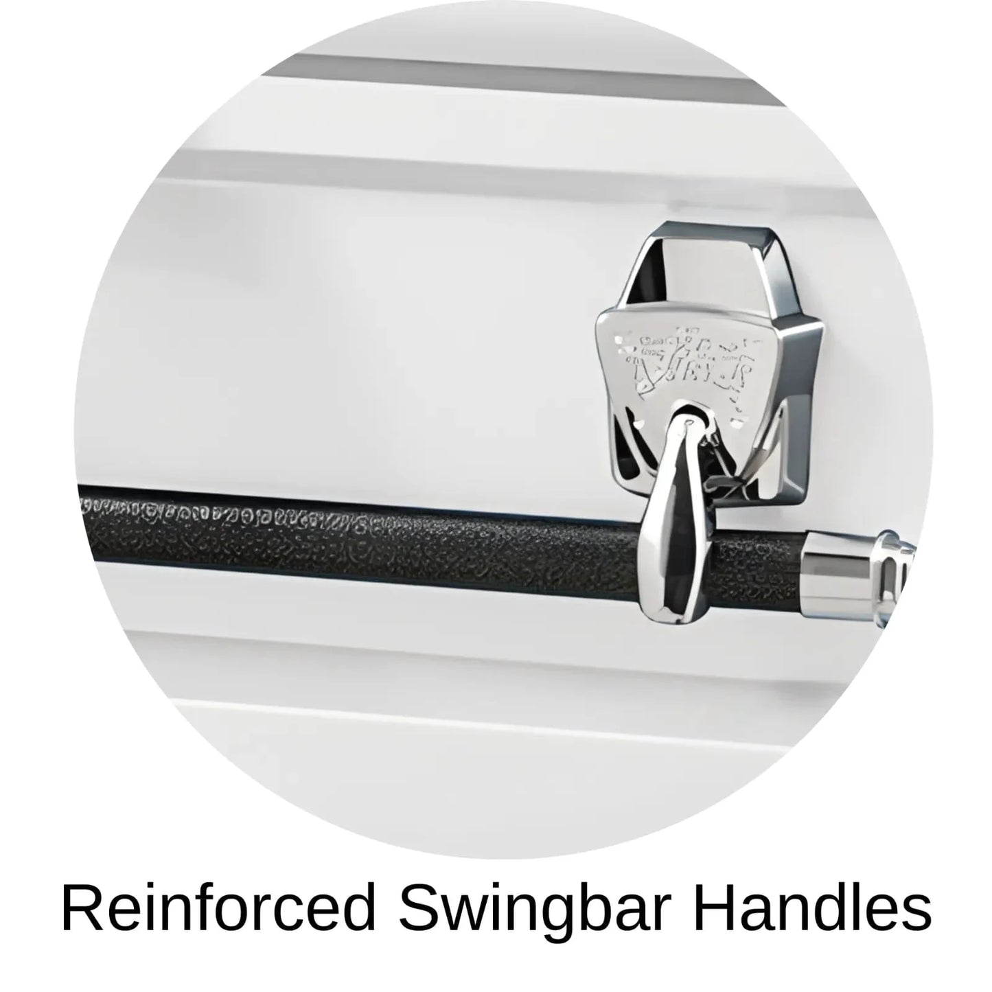 Reinforced Swingbar Handles Of Titan Cambridge Series Casket 