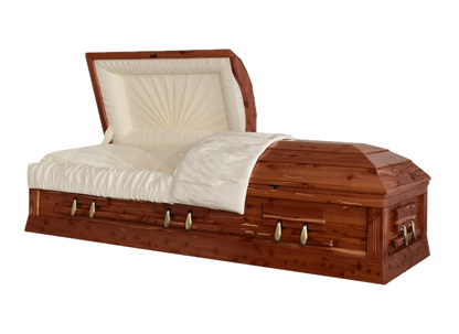 Jasper (Cedar) | Solid Cedar Wood Casket