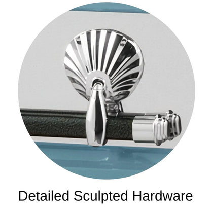 Detailed Sculpted Hardware Of Titan Reflection Series Casket 
