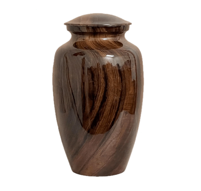 Hydro-Painted Urns - Brazilian Rosewood
