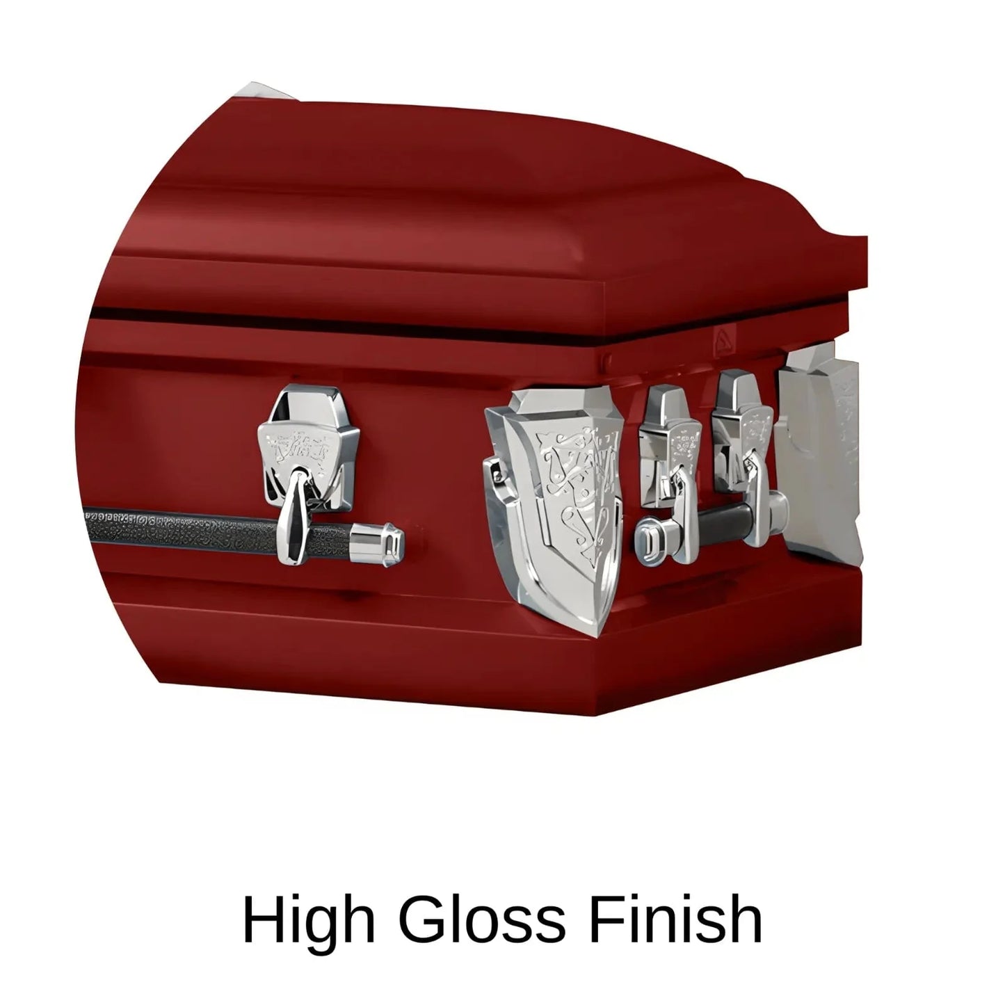 High Gloss Finish Of Titan Cambridge Series Casket 