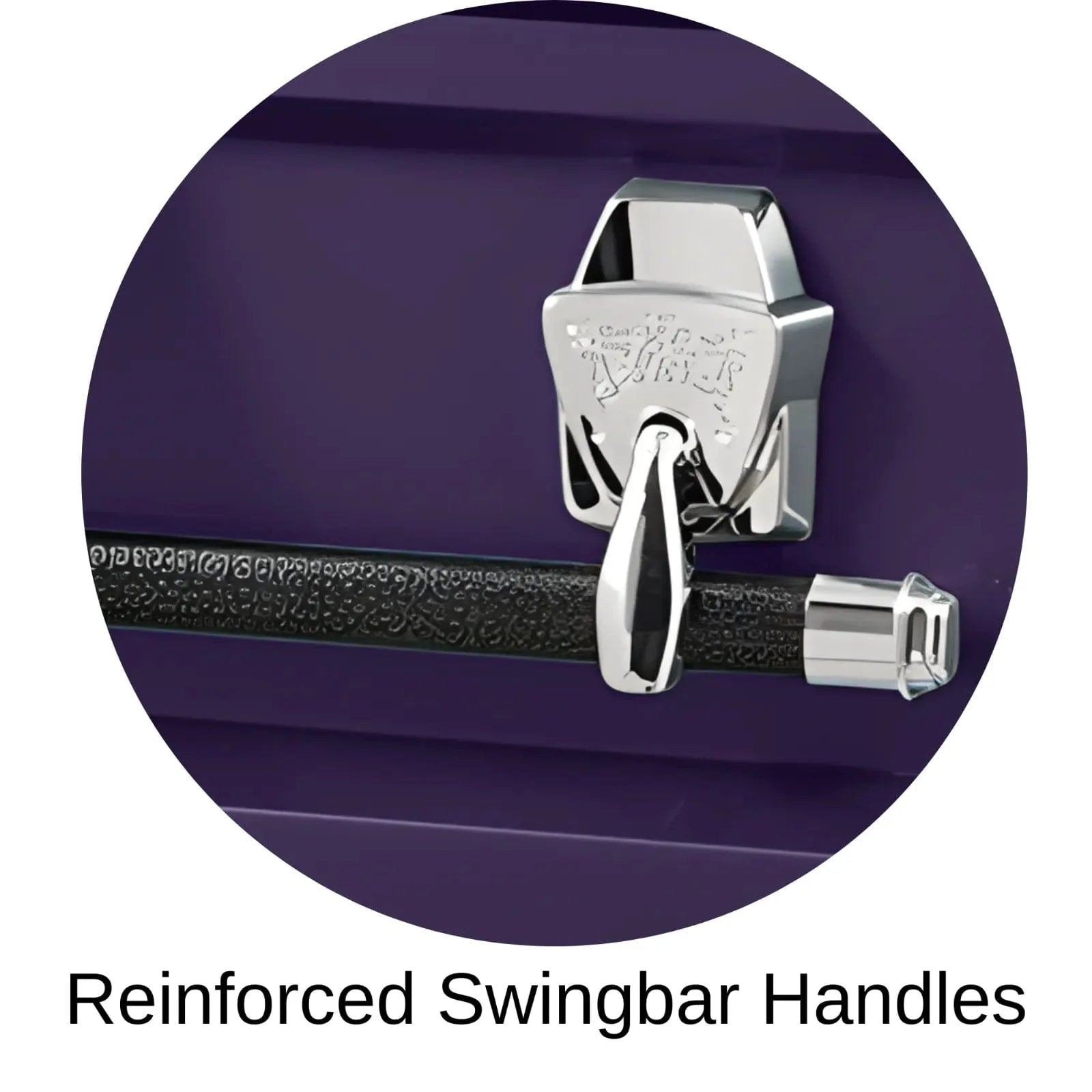 Reinforced Swingbar Handles Of Titan Cambridge Series Casket 