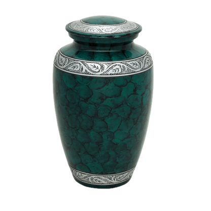 Cremation Urn - Green