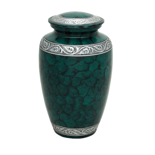 Cremation Urn - Green