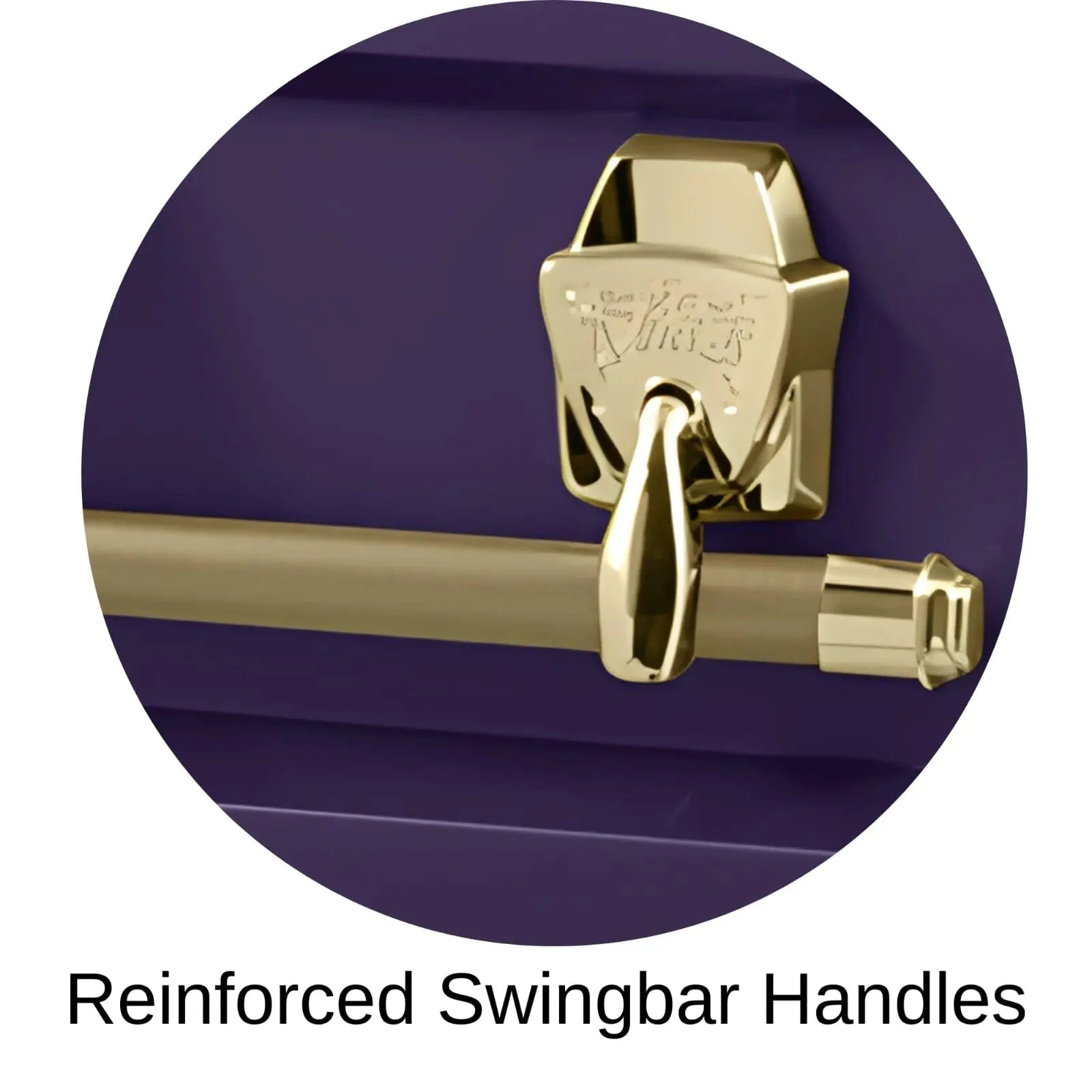 Reinforced Swingbar Handles Of Titan Cambridge Series Casket 