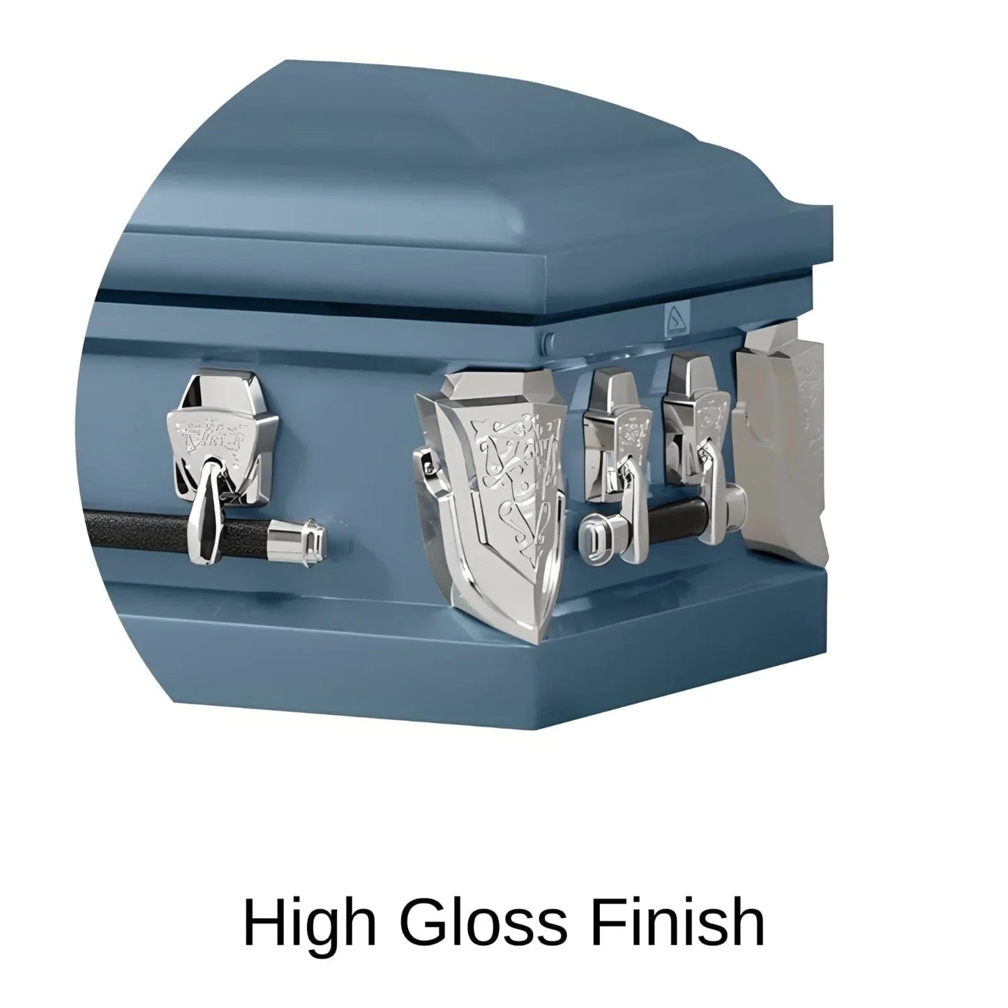 High Gloss Finish Of Titan Cambridge Series Casket 