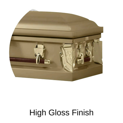 High Gloss Finish Of Titan Cambridge Series Casket 