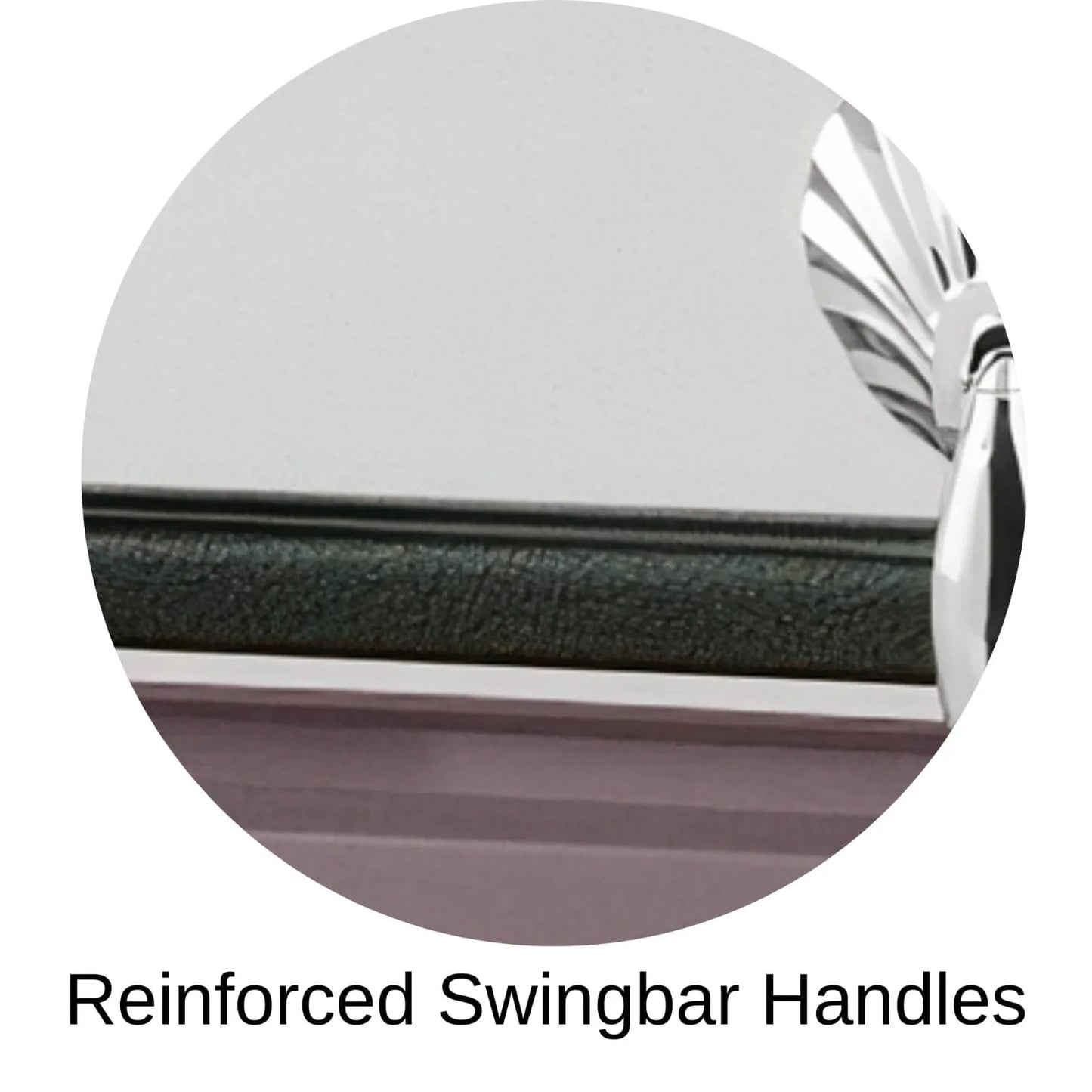 Reinforced Stationary Handles Of Titan Reflection Series Casket 