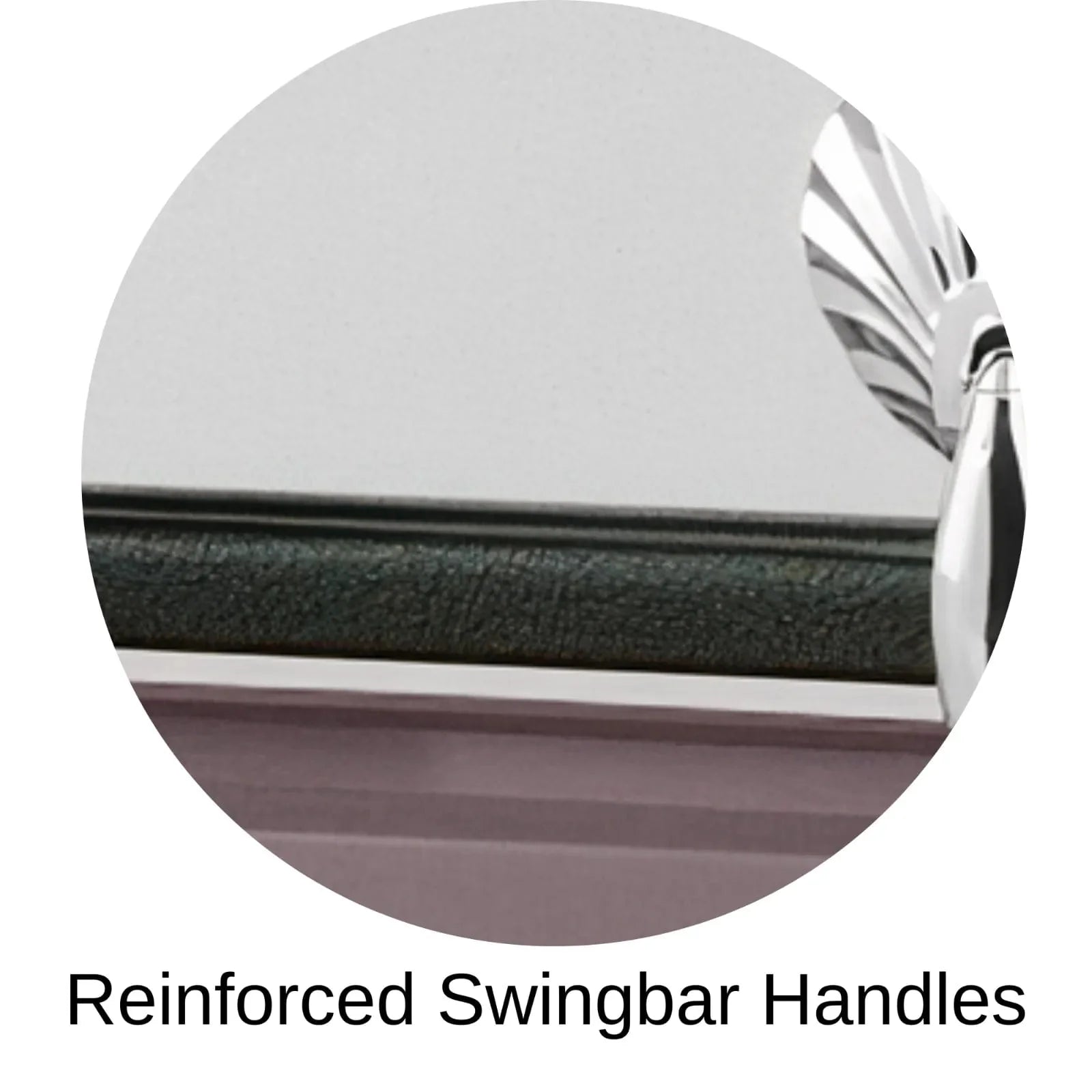 Reinforced Stationary Handles Of Titan Reflection Series Casket 