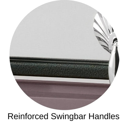 Reinforced Stationary Handles Of Titan Reflection Series Casket 