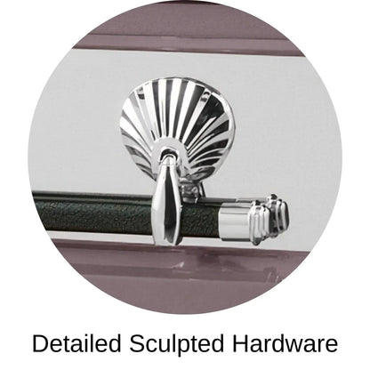 Detailed Sculpted Hardware Of Titan Reflection Series Casket 