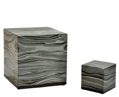 Wood Pet Urn - The Murray in Grey