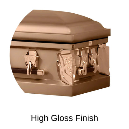 High Gloss Finish Of Titan Cambridge Series Casket 